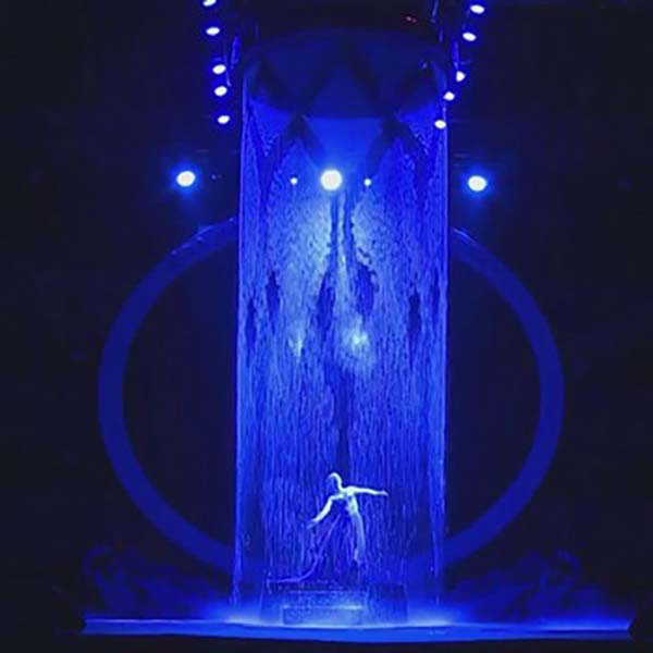 Amazing Musical Fountain Graphic Water Curtain
