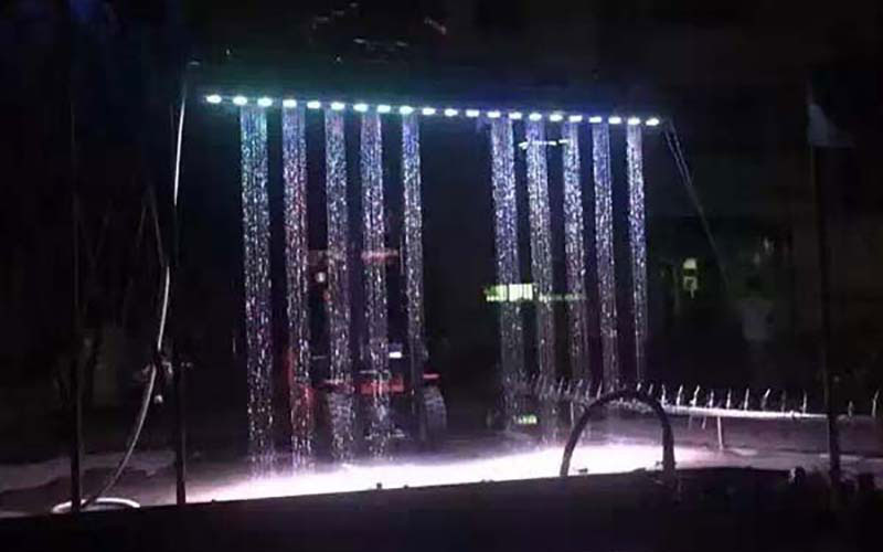 Amazing Musical Fountain Graphic Water Curtain