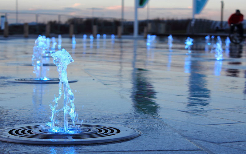 Civil Work Dry Fountain