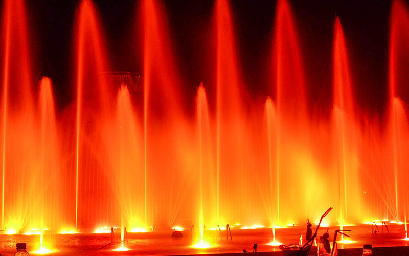 Dancing Musical Fountains