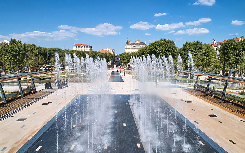 Dry Musical Fountain