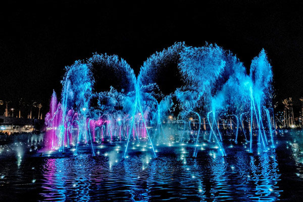 Dry Musical Fountains Work