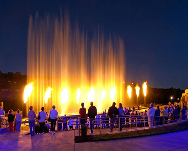 Electricity-Free Musical Fountains