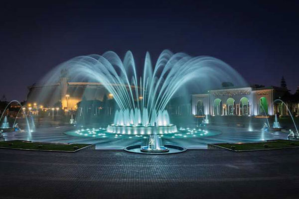 Explore various control systems for musical fountains