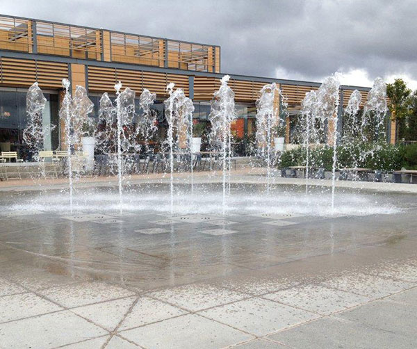 Floor Dry Deck Musical Water Fountain