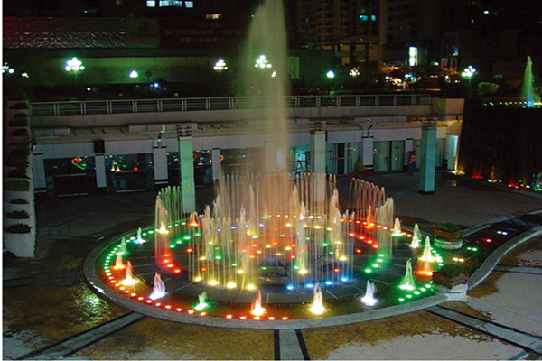 How is the music fountain intelligent