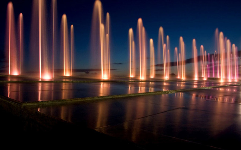 How to customize music fountain