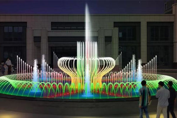 Introduction to the working principle of the musical fountain