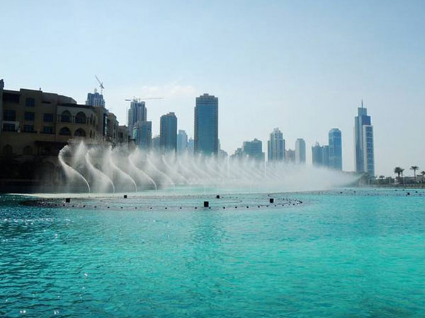 It turns out that they designed the world's largest music fountain