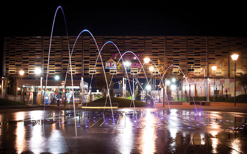 Laminar Musical Fountain