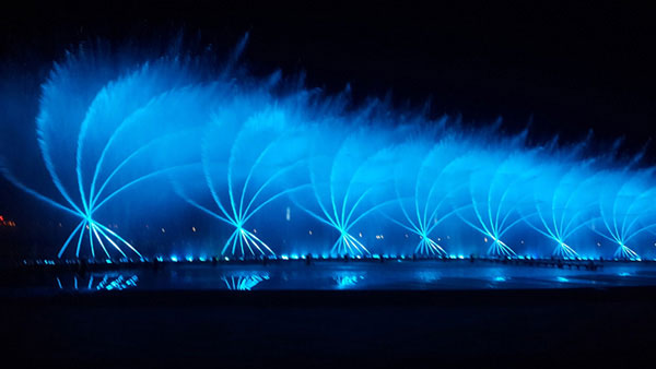 Large 3D Dancing Musical Fountain Project