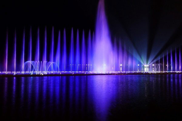 Large 3D Dancing Musical Fountain Project
