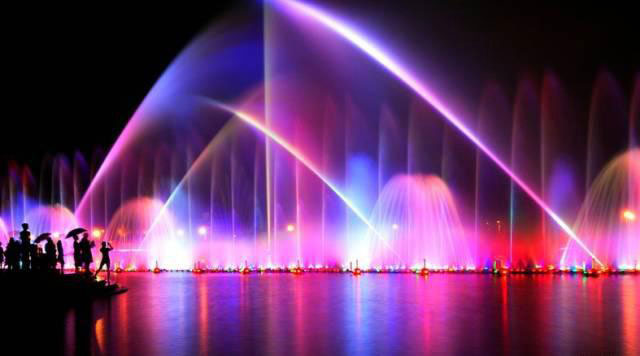 Large Musical Fountain Control system