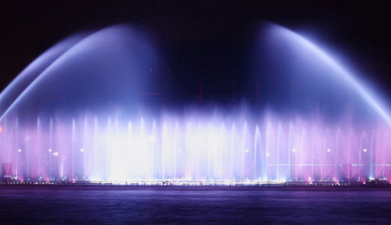 Large Musical Fountain Control system