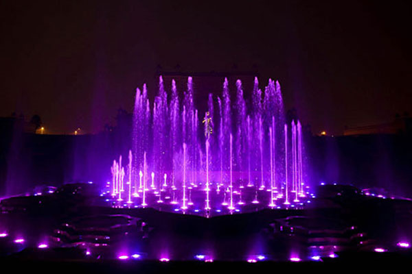 Music dancing fountain pump