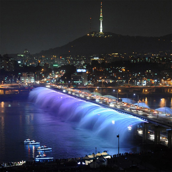 Music Fountain Installation