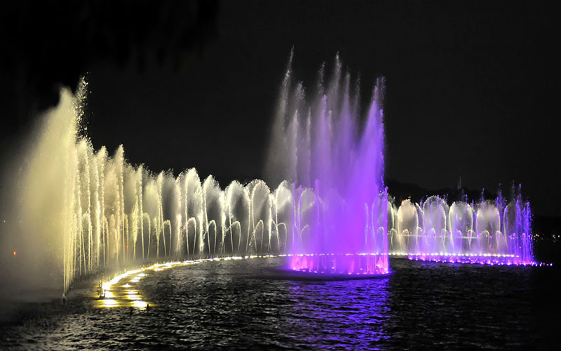 Musical Fountains in Hangzhou