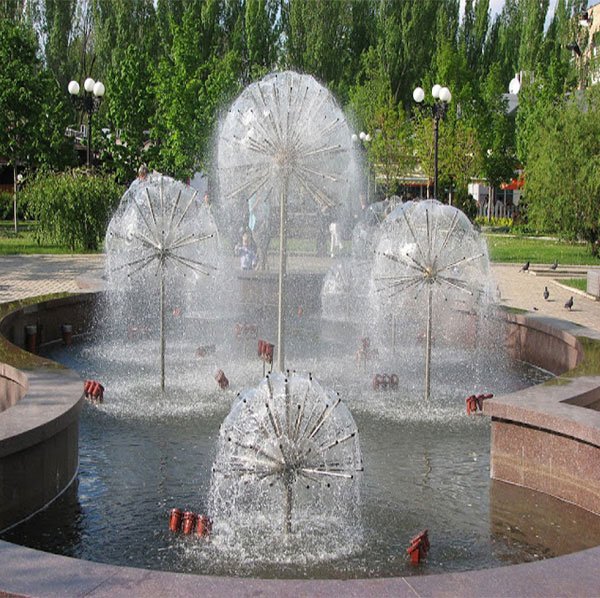 New Water Sphere Musical Fountain-Now Made Of Stainless Steel