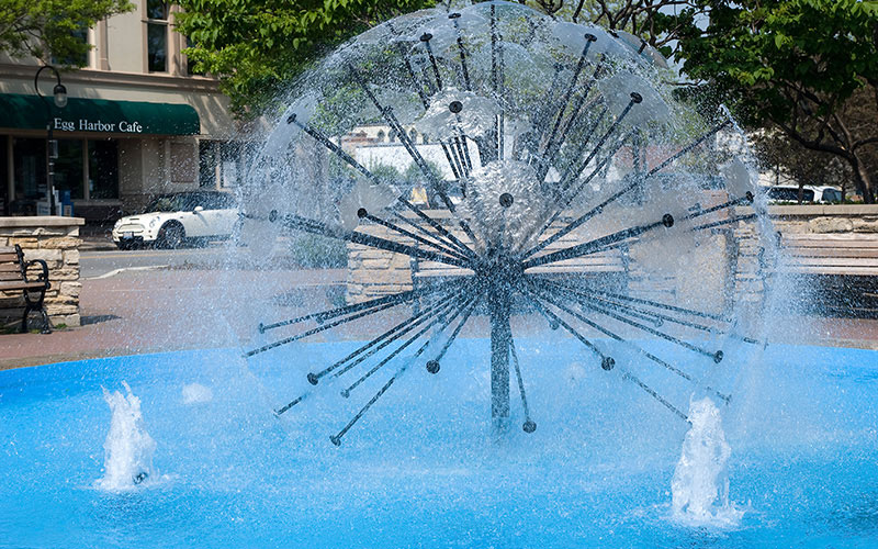New Water Sphere Musical Fountain-Now Made Of Stainless Steel