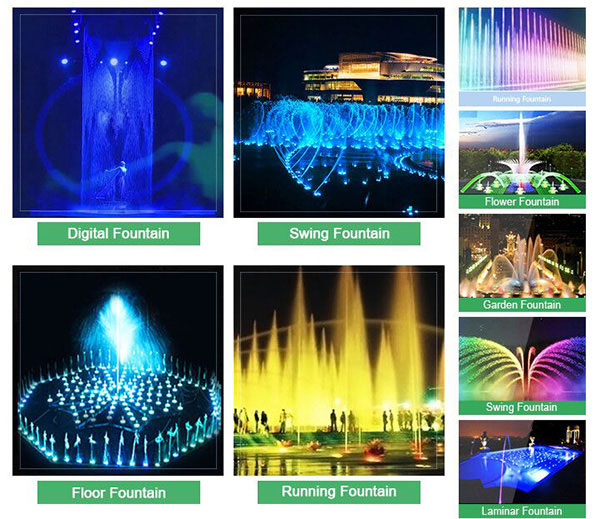 Over 18 years professional water fountain factory in China