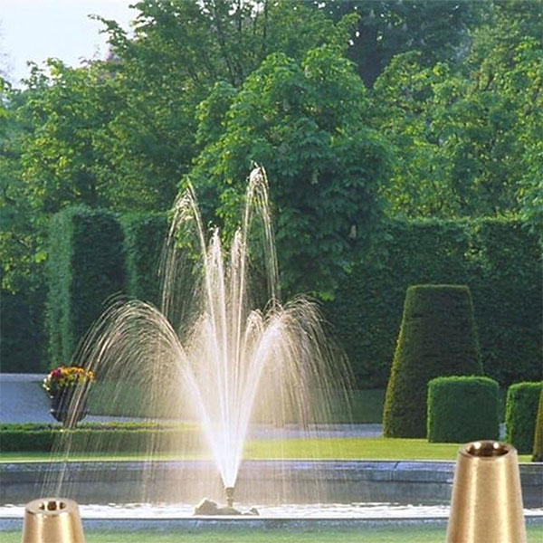 Rotating Fountain Nozzles