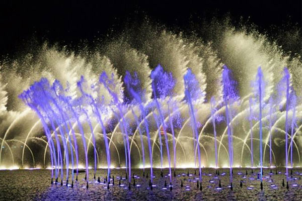 Some famous musical fountain of china