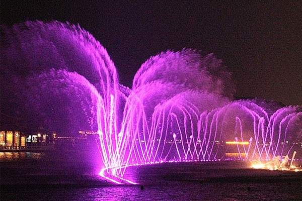 Some famous musical fountain of china