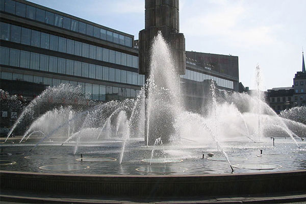 The Charm of Stone Music Fountain