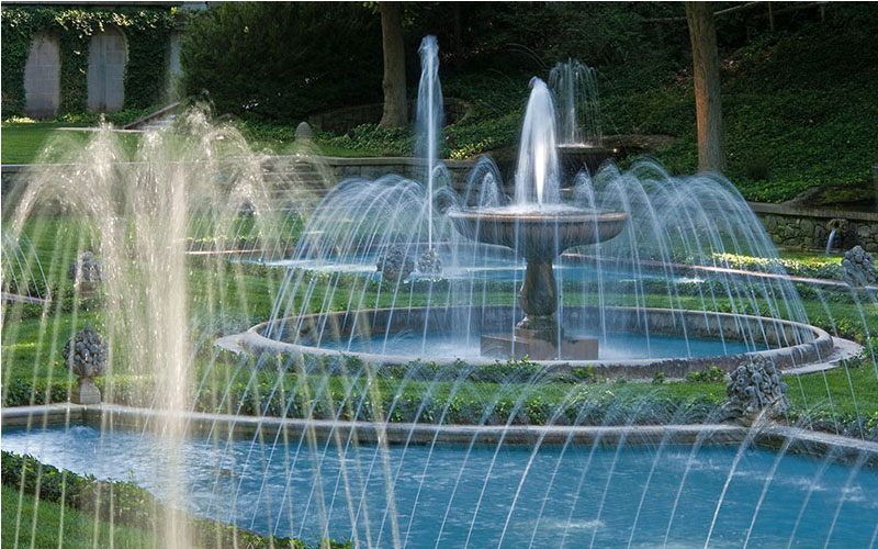 The Charm of Stone Music Fountain