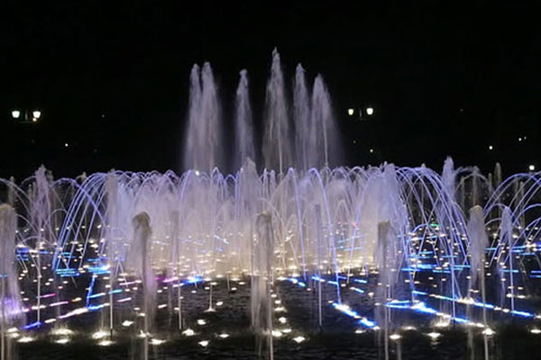 The design elements of music fountain