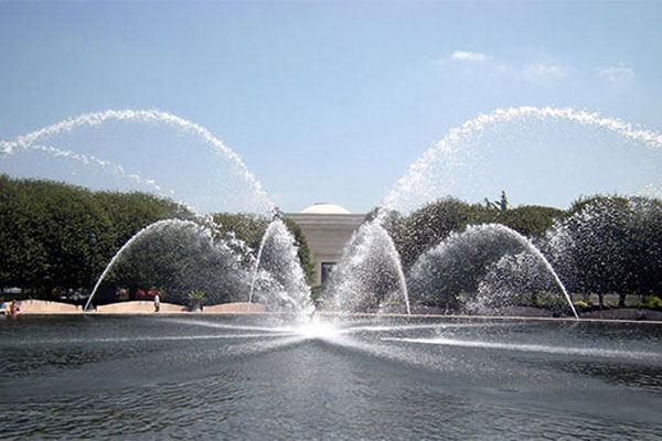 The design of music fountain