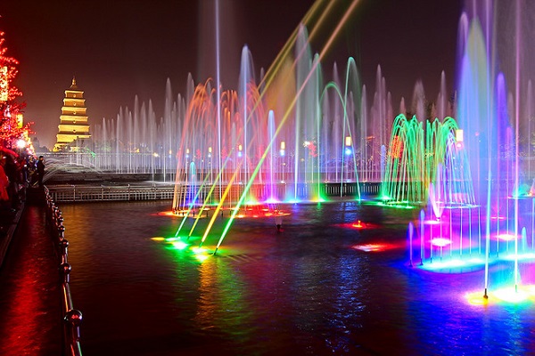 The development history of musical fountain