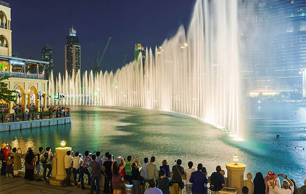 The Music Fountain In Dubai