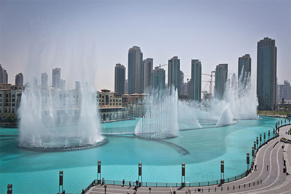 The Music Fountain In Dubai