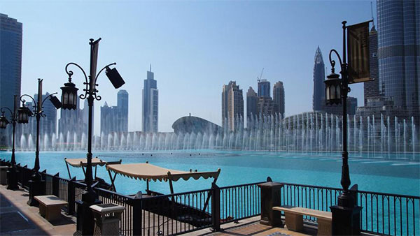 The Music Fountain In Dubai