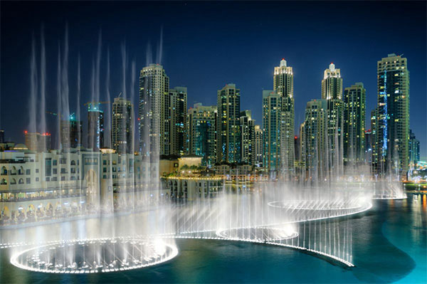 The Music Fountain In Dubai