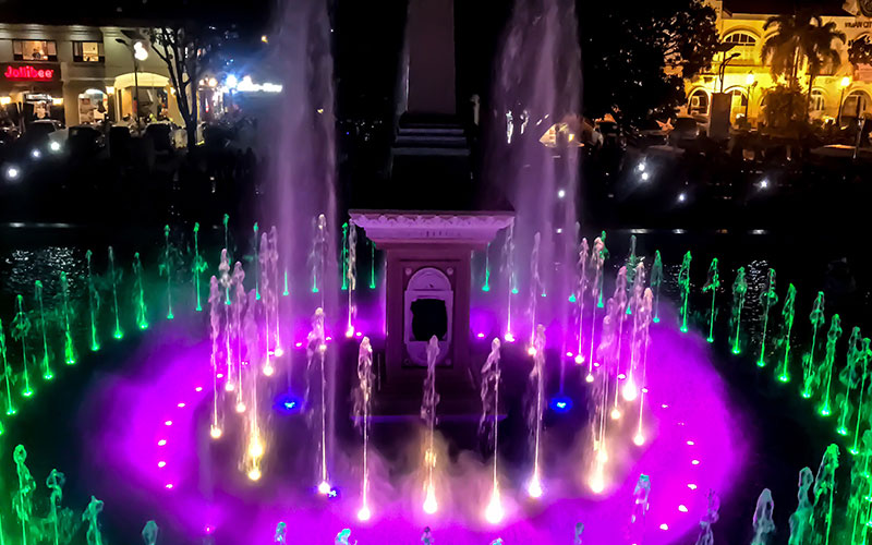 The Qingdao Shiyuan Music Fountain