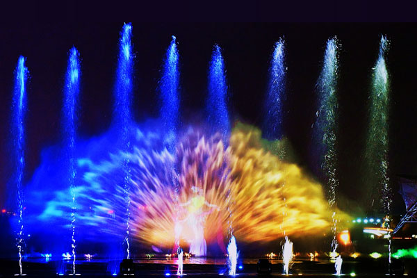 Water Movie Fountain