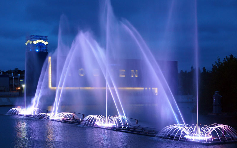 Water Show of Music Fountain