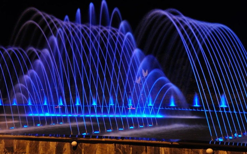 what are the modes of the music fountain