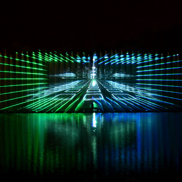 Digital Water Curtain