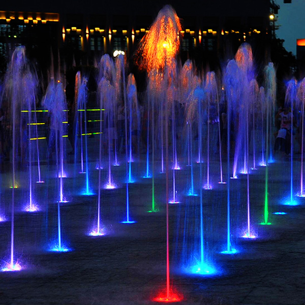 Dry Deck Fountain