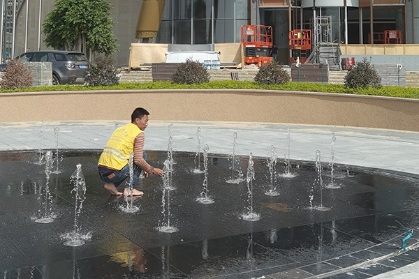 Dryland music fountain In Quanzhou Installation