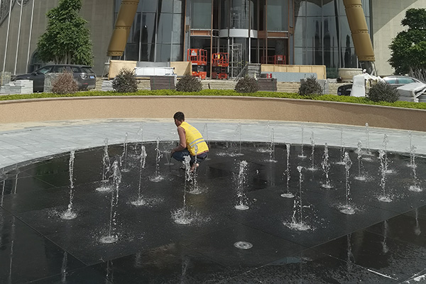 Dryland music fountain In Quanzhou Installation