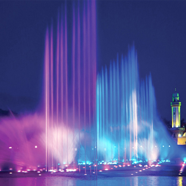 Floating Fountain Project In China Real Effect