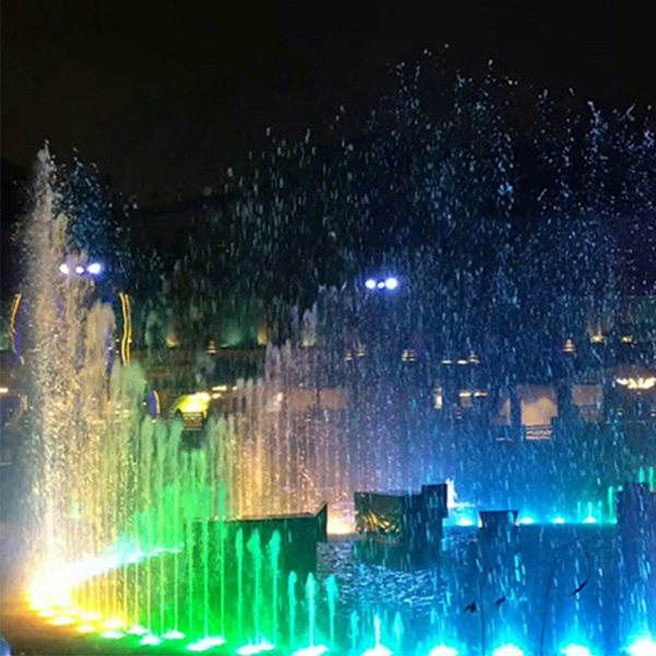 Floating Fountain Project In China Real Effect