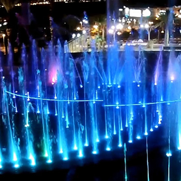 Floating Fountain Project In China Real Effect