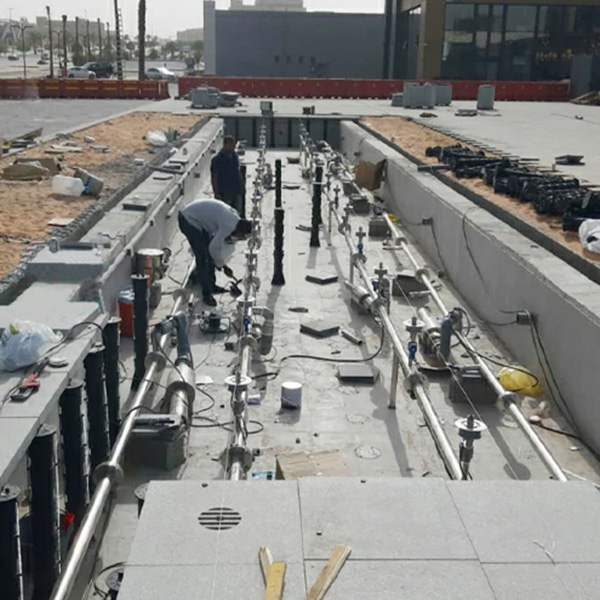 Fountain Jet Project In Saudi Arabia Installation