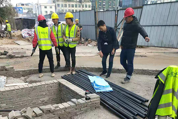 Large music fountain In Shanghai Installation