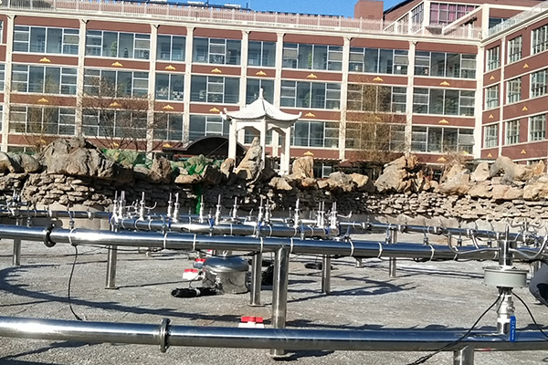 Large music fountain In Shanghai Installation